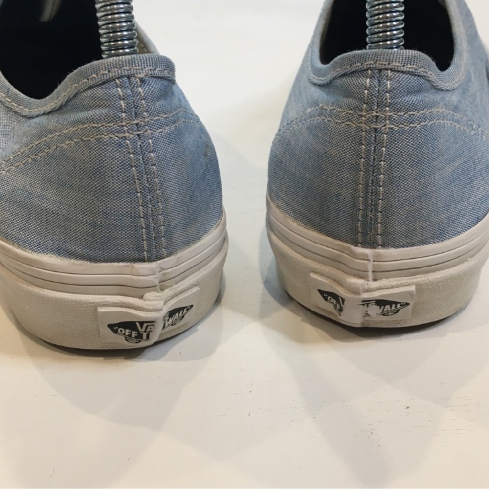 Vans | Light Blue Denim Canvas Sneaker - Picture 7 of 11